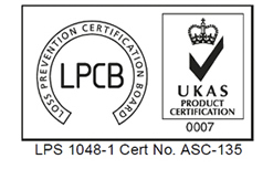 LPCB Registered for installation and servicing of fire sprinkler systems